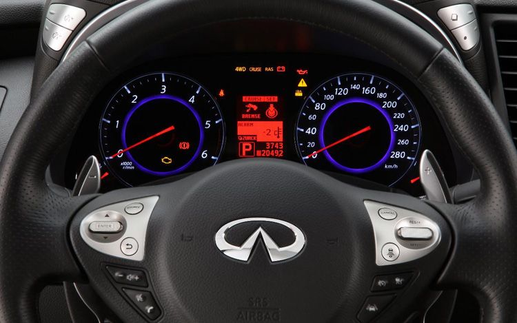 Infinity dashboard - dump